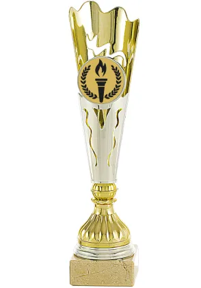 Hälfte Glaskegel Sporttrophäe gelten