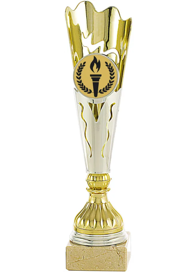 Hälfte Glaskegel Sporttrophäe gelten