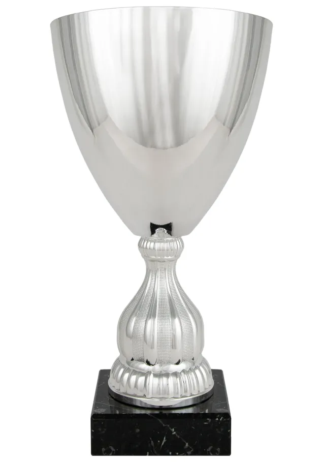 Cup Silber Kelch gekreuzten Linien