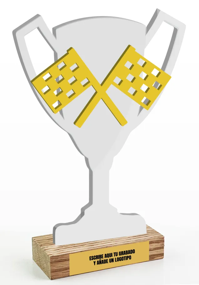 Trophäe des Rennsportpokals