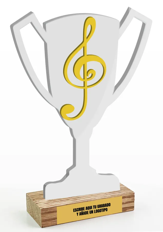 Trophäe des Musikpokals