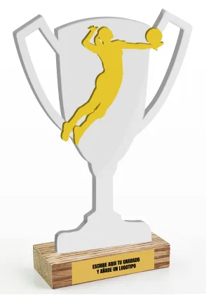 Volleyball-Cup-Trophäe