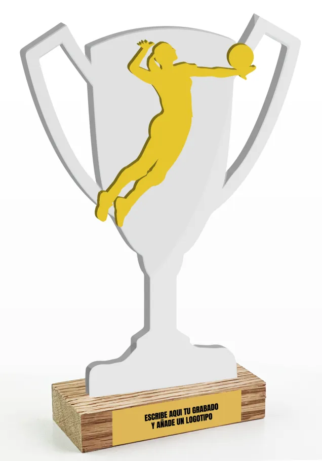 Volleyball-Cup-Trophäe