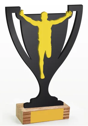 Trophäe des Leichtathletik-Rennpokals