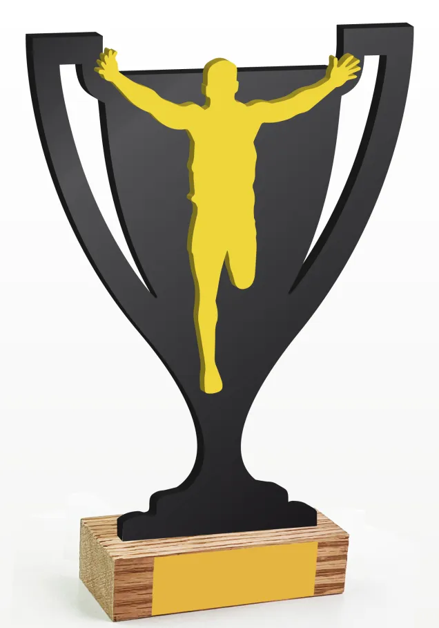 Trophäe des Leichtathletik-Rennpokals