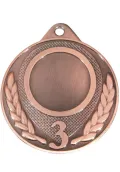Medalla deportiva con número 3 Thumb