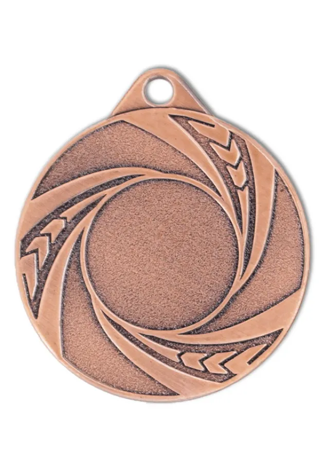 Spiralmetallmedaille