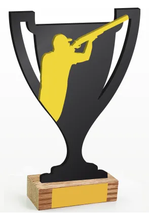 Trophäe des Schießpokals