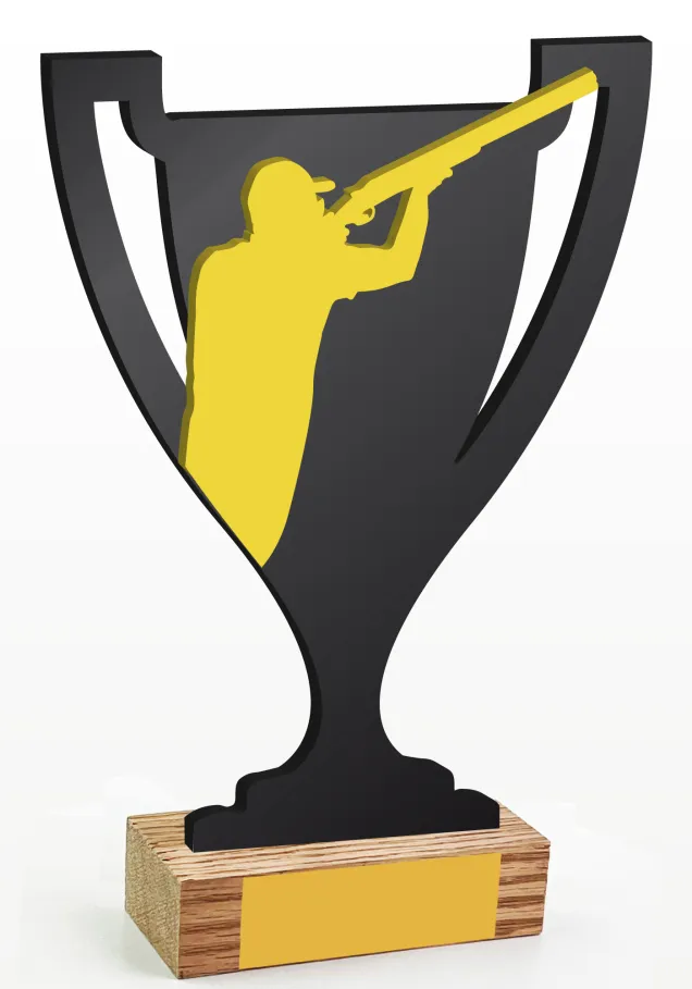 Trophäe des Schießpokals