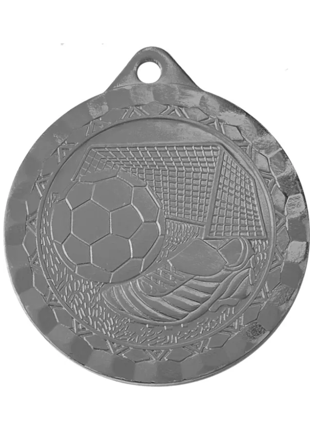 Geprägte Fußball-Sportmedaille