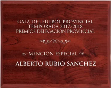 Gedenktafel aus Holz