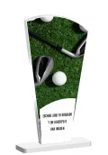 Trofeo metacrilato golf en abanico Thumb