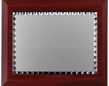 Gedenktafel mit modernem Rand