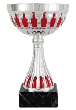 Wettbewerbstrophäe mit silberner Plakette