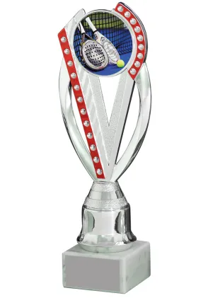 Teilnahmetrophäe für Padel-Wettbewerbe