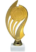 Trofeo con disco central para cualquier deporte Thumb