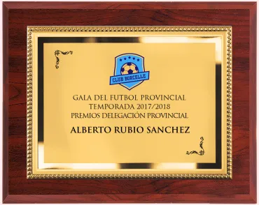 Große goldene Gedenktafel