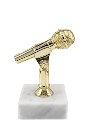 Mikrofon-Trophäe