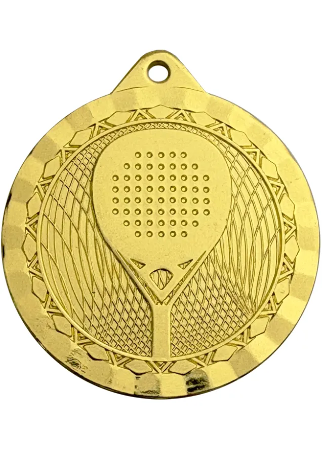 Geprägte Padel-Sportmedaille