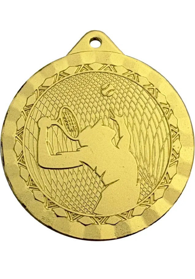 Geprägte Tennissportmedaille