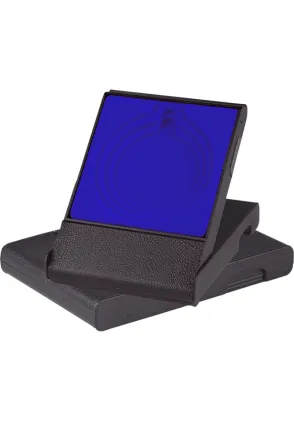 Blaues Medaillenetui