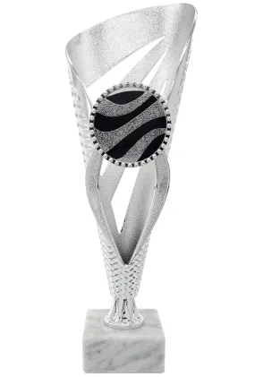 Großer silberner Pokal