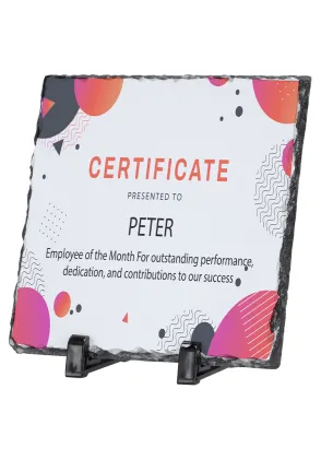 Personalisierte Tafel