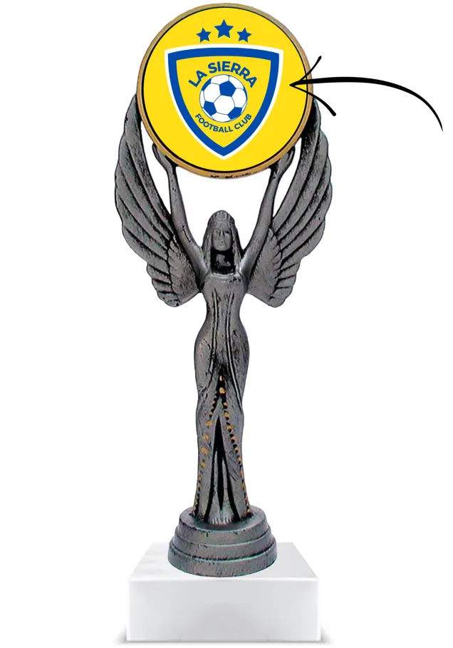 Personalisierte Harztrophäe