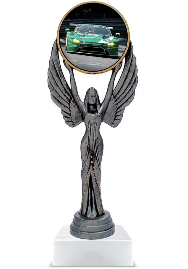 Maßgefertigter Auto-Pokal aus Kunstharz