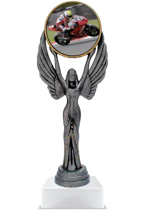 Maßgefertigter Motorradpokal aus Kunstharz