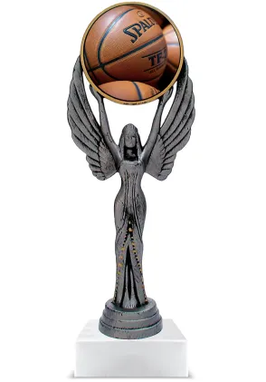 Maßgefertigter Basketballpokal aus Kunstharz