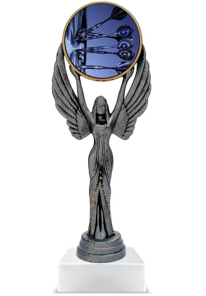 Maßgefertigter Dart-Pokal aus Kunstharz