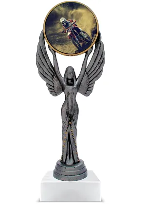 Maßgefertigter Motocross-Pokal aus Kunstharz