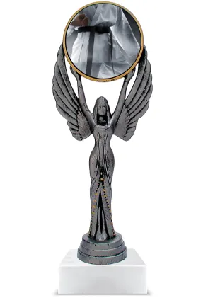 Personalisierte Karate-Trophäe aus Kunstharz