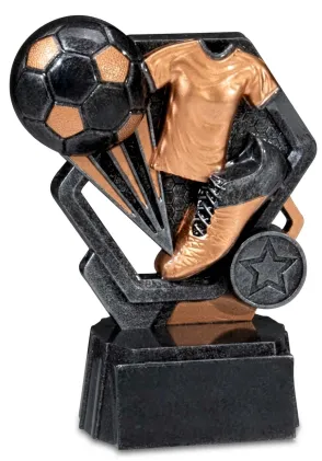 Fußballtrophäe aus Harz