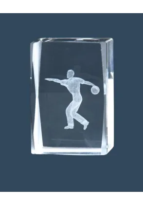 Kristalltrophäe Bowling 3D-Player