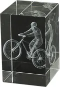 Trofeo cristal 3D Mountain Bike Thumb