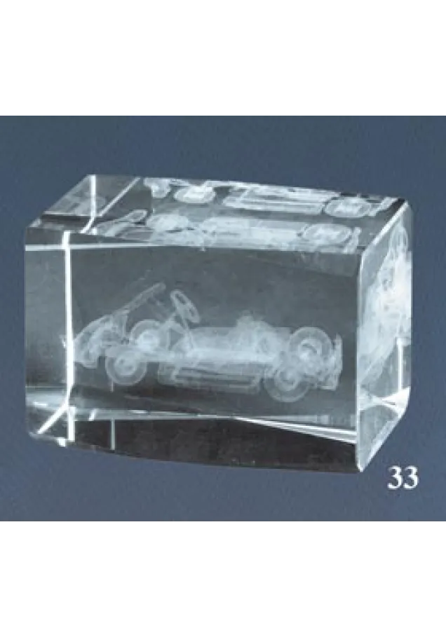 3D-Kristall-Trophäe Motor