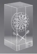 Trofeo cristal 3D Dardos Thumb