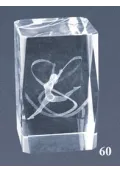 Trofeo cristal 3D Gimnasia Rítmica Thumb