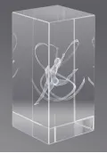 Trofeo cristal 3D Gimnasia Rtmica Thumb