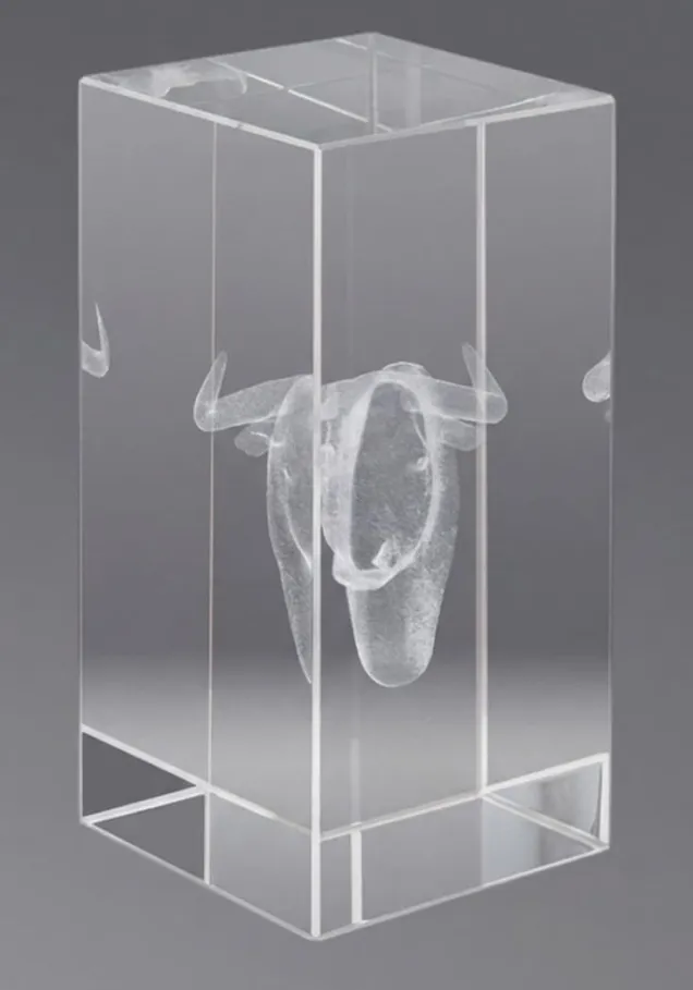 3D-Kristall-Trophäe Toros