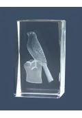 Trofeo cristal 3D Pájaros Thumb