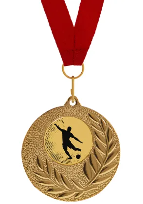 Medaille für Fußball