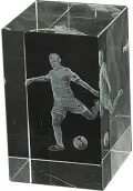 Trofeo Cristal 3D Fútbol Masculino Thumb