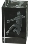 Trofeo cristal 3D Balonmano-1 Thumb