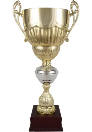 Glassalatschüssel bicolor