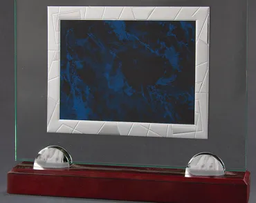 Tribute blauen Platte Detail