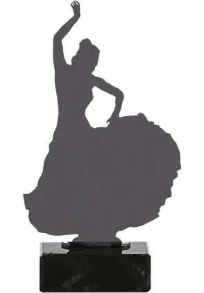 Eine Trophäe aus Metall Sevillana