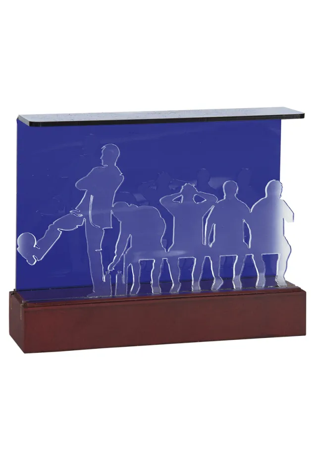 Dugout Football Trophy Metall